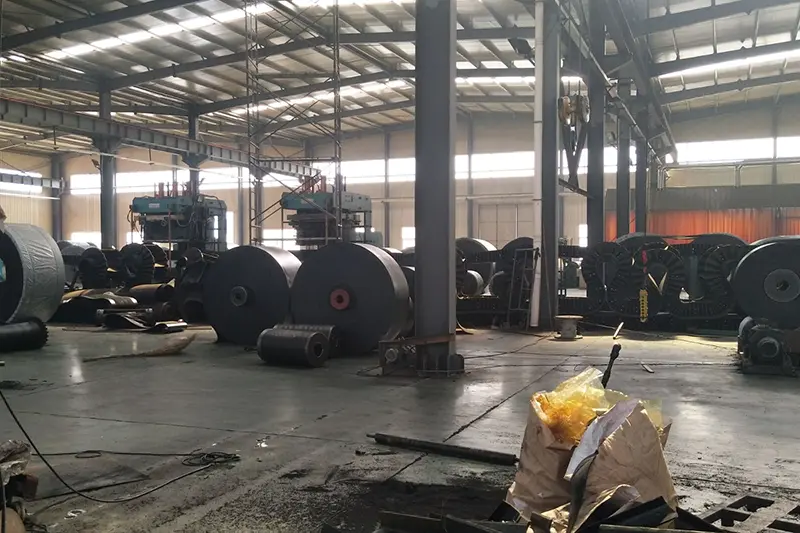 Quy trình sản xuất băng tải cao su